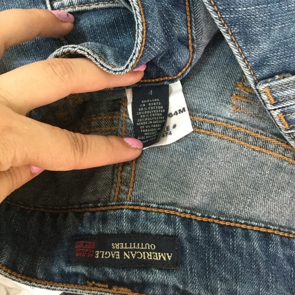 American Eagle Outfitters Blue Jean Shorts Classic Style - Picture 4 of 4